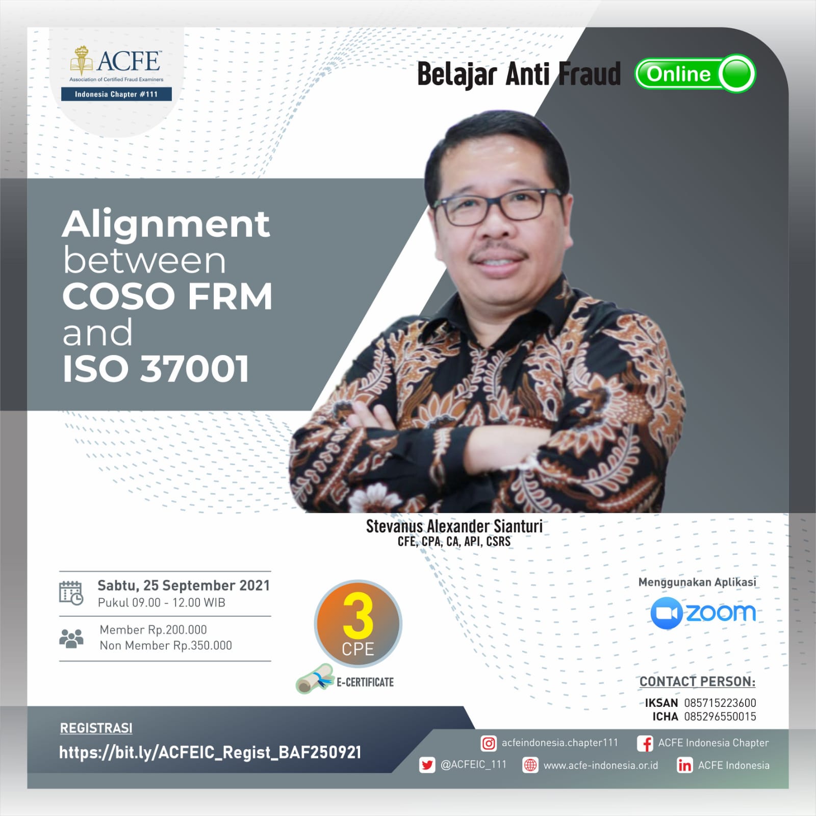 CFE EXAM PREPARATION COURSE – ACFE Indonesia