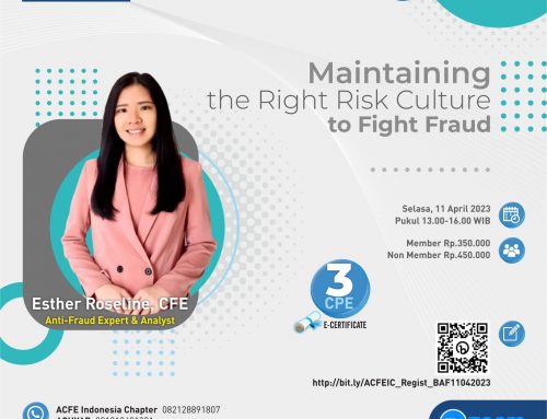 Maintaining the Right Risk Culture to Fight Fraud