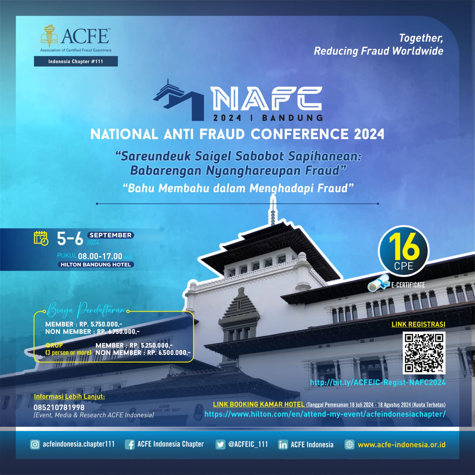 National Anti Fraud Conference 2024 ACFE Indonesia